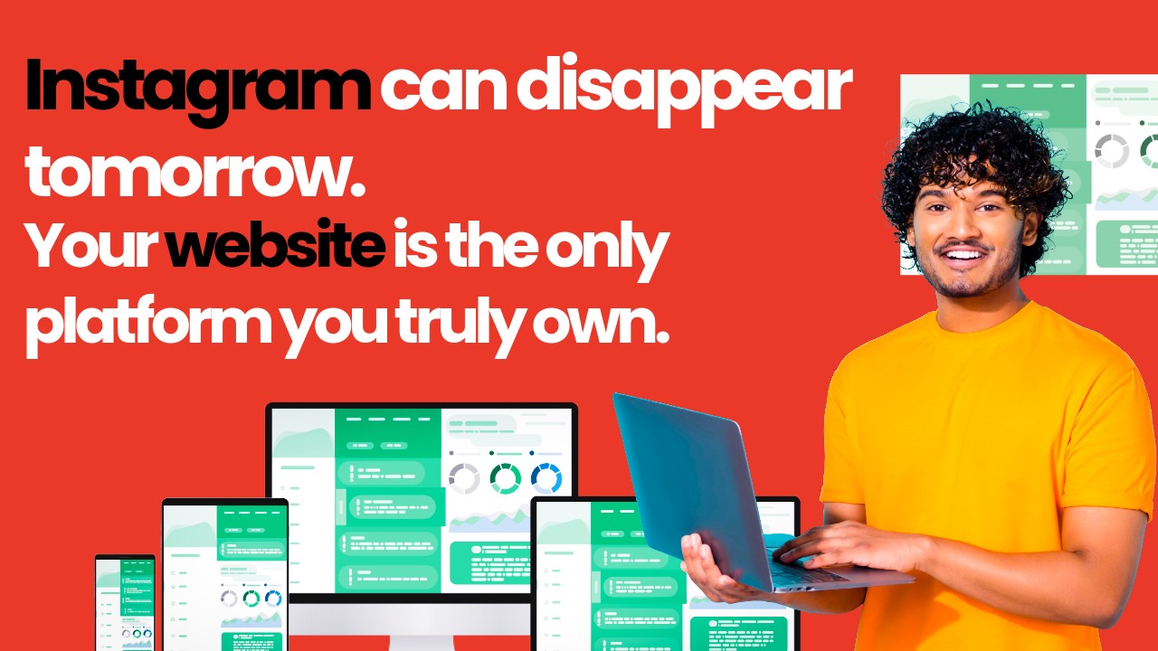Why Your Business Needs a Website Even If You're Getting Orders From Instagram